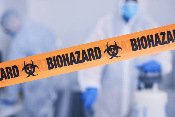 Professional Blood Cleanup technician working in Marion, NC